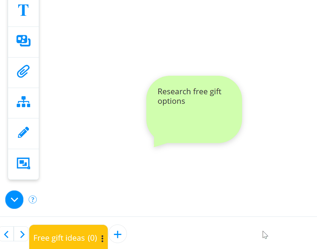 Create tasks on whiteboards